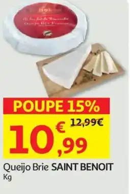 Auchan Queijo Brie SAINT BENOIT promoção