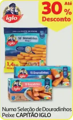 Auchan Numa Seleção de Douradinhos Peixe CAPITÃO IGLO promoção