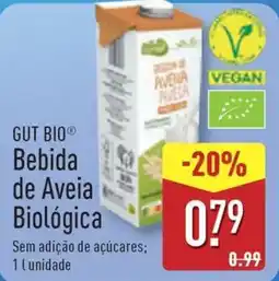 ALDI GUT BIO Bebida de Aveia Biológica promoção