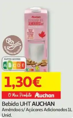 Auchan Bebida UHT AUCHAN promoção