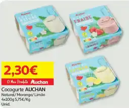 Auchan Cocogurte AUCHAN promoção