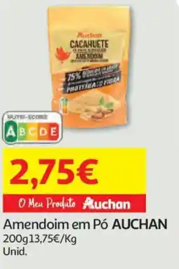 Auchan Amendoim em Pó AUCHAN promoção