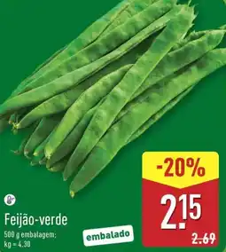 ALDI Feijão-verde promoção