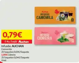 Auchan Infusão AUCHAN promoção