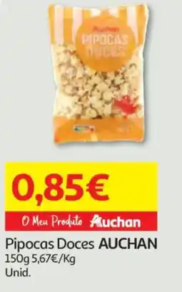 Auchan Pipocas Doces AUCHAN promoção