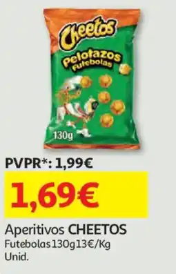 Auchan Aperitivos CHEETOS Futebolas promoção