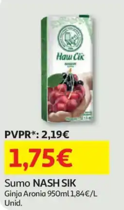 Auchan Sumo NASH SIK promoção