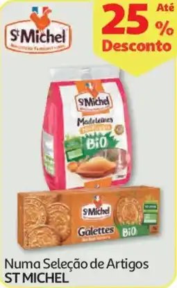 Auchan Numa Seleção de Artigos ST MICHEL promoção