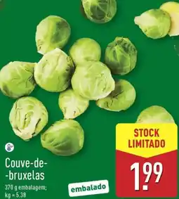 ALDI Couve-de-bruxelas promoção