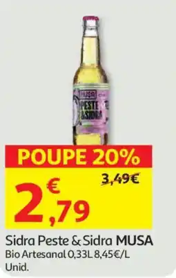 Auchan Sidra Peste & Sidra MUSA promoção