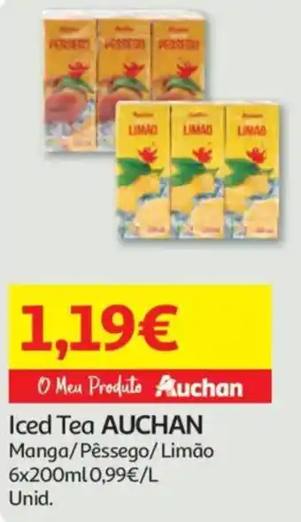Auchan Iced Tea AUCHAN promoção
