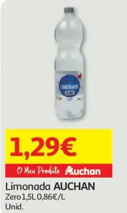 Auchan Limonada AUCHAN Zero promoção