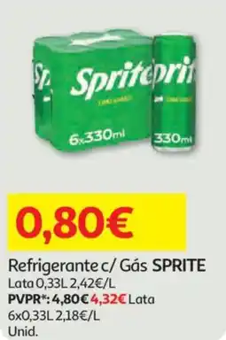 Auchan Refrigerante c/ Gás SPRITE Lata promoção