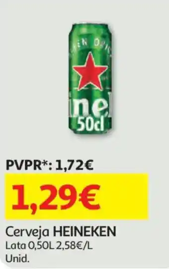 Auchan Cerveja HEINEKEN promoção