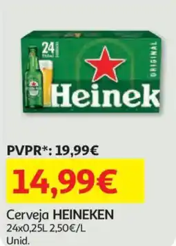 Auchan Cerveja HEINEKEN promoção