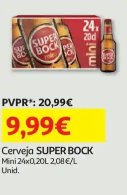 Auchan Cerveja SUPER BOCK promoção