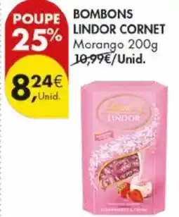 Pingo Doce BOMBONS LINDOR CORNET promoção