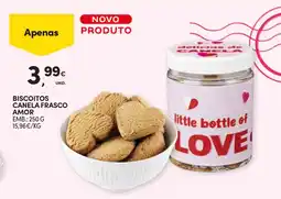 Continente BISCOITOS CANELA FRASCO AMOR promoção