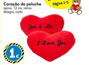 Coração de peluche