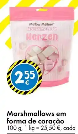 TEDi Marshmallows em forma de coração promoção