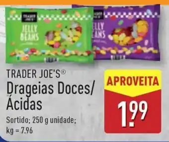 ALDI TRADER JOE'S Drageias Doces/ Acidas promoção