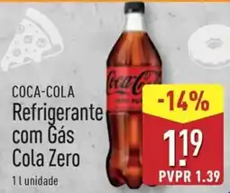 ALDI COCA-COLA Refrigerante com Gás Cola Zero promoção