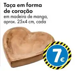 TEDi Taça em forma de coração promoção