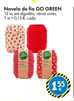 TEDi Novelo de fio GO GREEN promoção