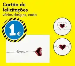 TEDi Cartão de felicitações promoção