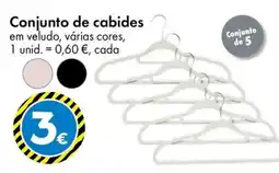 TEDi Conjunto de cabides promoção