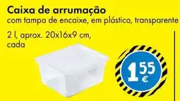 TEDi Caixa de arrumação, aprox. 20x16x9 cm, promoção