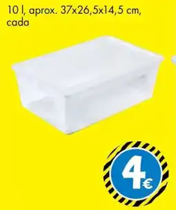 TEDi Caixa de arrumação aprox. 37x26.5x14.5 cm promoção