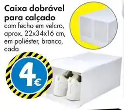 TEDi Caixa dobrável para calçado promoção