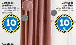 TEDi Cortinado com ilhós promoção