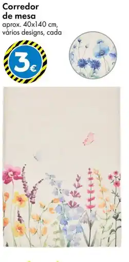 TEDi Corredor de mesa promoção