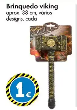 TEDi Brinquedo viking promoção