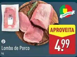ALDI Lombo de Porco promoção
