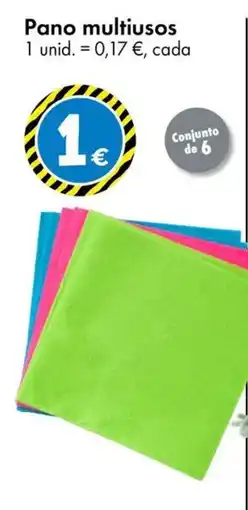 TEDi Pano multiusos promoção