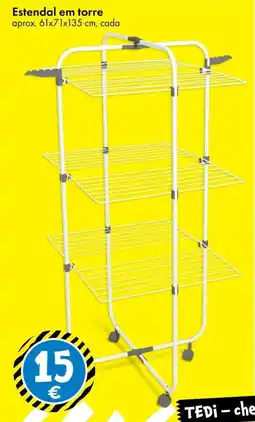 TEDi Estendal em torre promoção