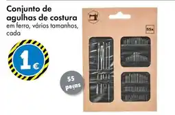 TEDi Conjunto de agulhas de costura promoção
