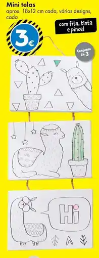 TEDi Mini telas promoção