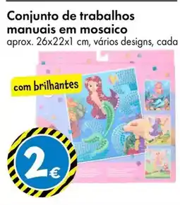 TEDi Conjunto de trabalhos manuais em mosaico promoção