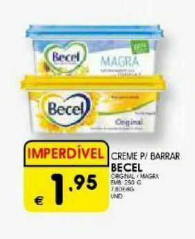 Margarina vegetal becel