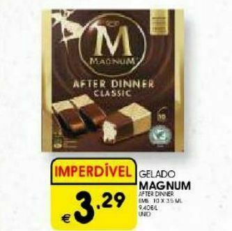 Meu Super Gelados magnum promoção