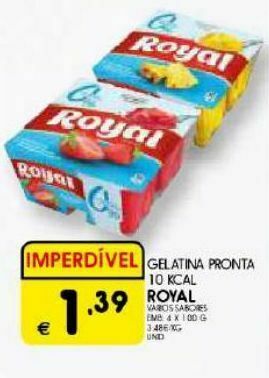 Meu Super Gelatina royal promoção