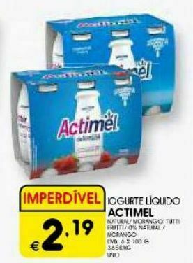 Meu Super Iogurte actimel promoção