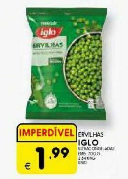 Meu Super Ervilhas verdes iglo promoção