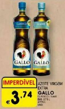 Meu Super Azeite extravirgem gallo promoção
