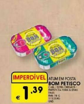 Atum em lata bom petisco
