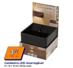 Action Candeeiro LED recarregável promoção
